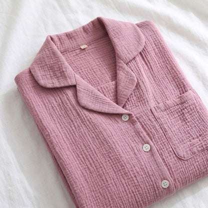 Uni Musselin-Pyjama